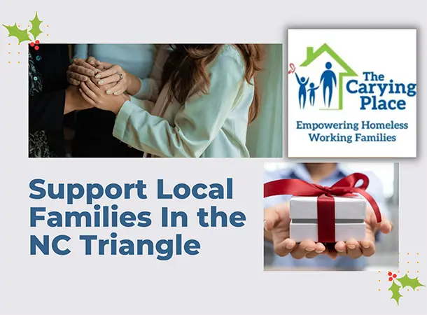 The Carying Place – Support Local Families In the NC Triangle This Season